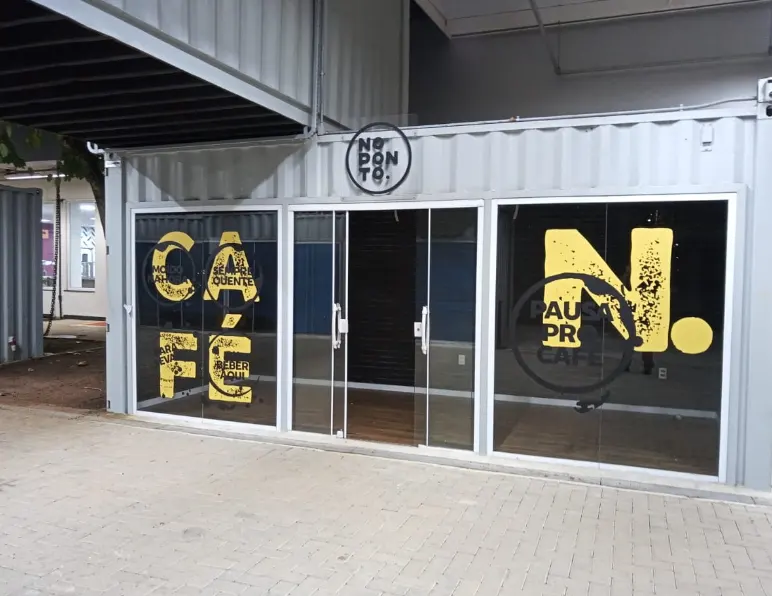 Backlight Café No Ponto