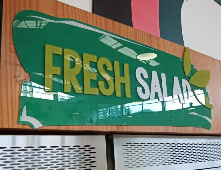 Logotipo Acrílico Fresh