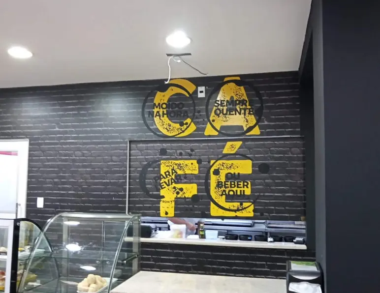 Sinalização Interna Café No Ponto